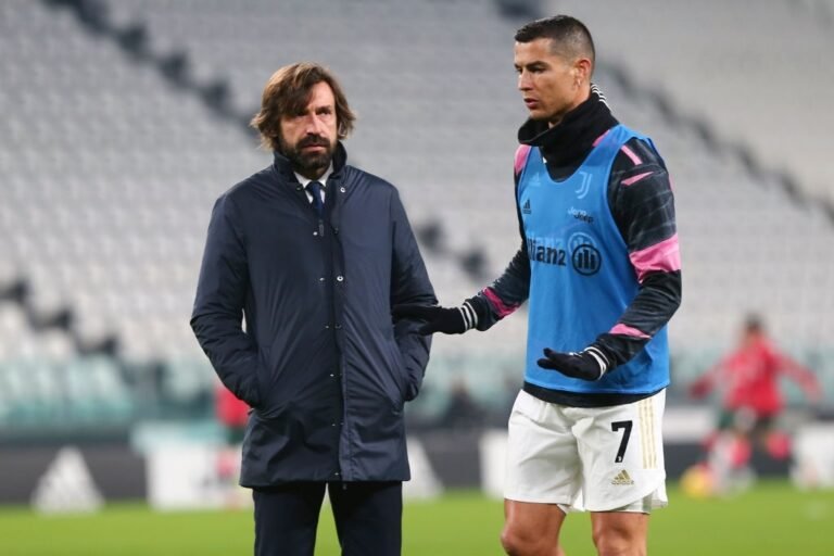 Pirlo elogia atitude de Cristiano Ronaldo