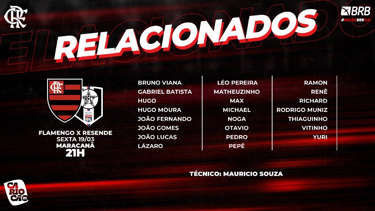 Foto: Divulgação / Flamengo