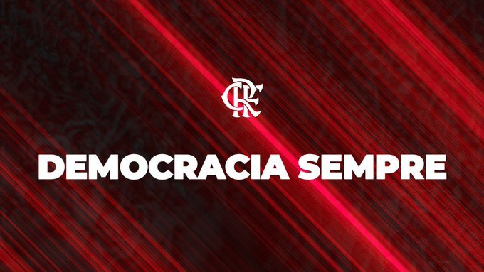 Flamengo se posiciona a favor da democracia nas redes sociais