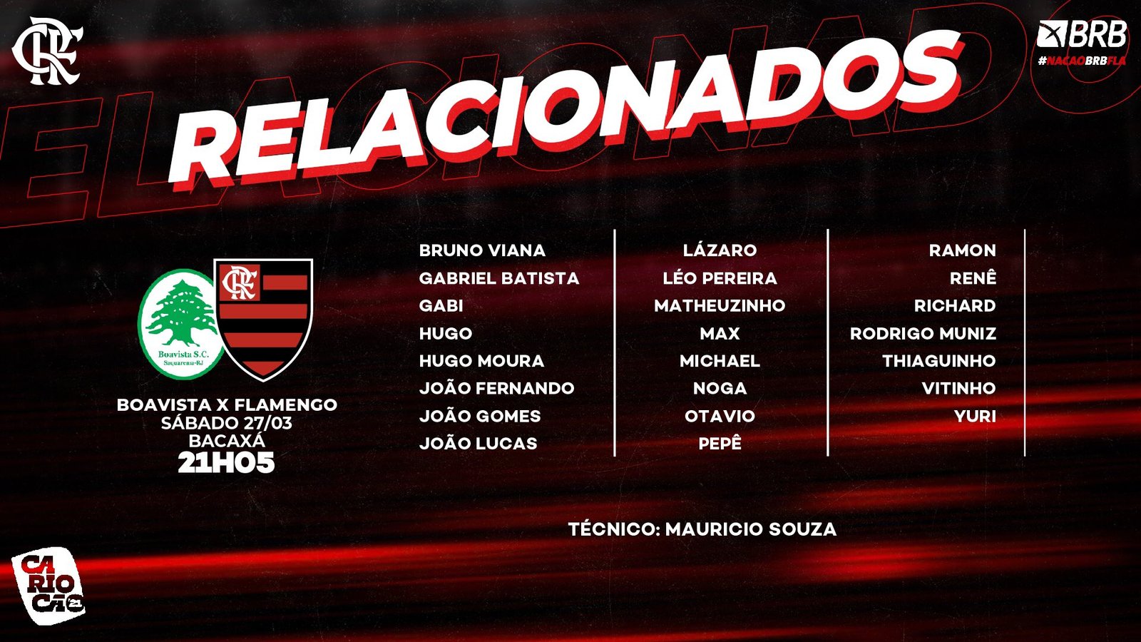 Foto: Divulgação / Flamengo.
