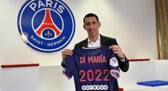 Oficial: PSG acerta renovação com Di María até 2022