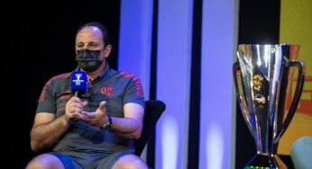 Rogério Ceni não vê substitutos para Everton Ribeiro e Arrascaeta no elenco do Flamengo