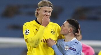 Revelado o que Foden disse a Haaland após a partida entre Manchester City e Borussia Dortmund