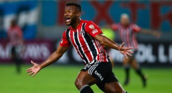 Luan marca primeiro gol com a camisa do São Paulo e comemora: “Melhor sensação”