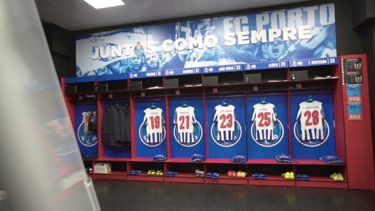 FC Porto x Chelsea: vestiário dos Dragões está pronto; veja as imagens