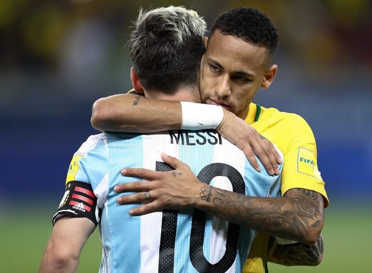 Felipão quer ver Messi e Neymar juntos de novo