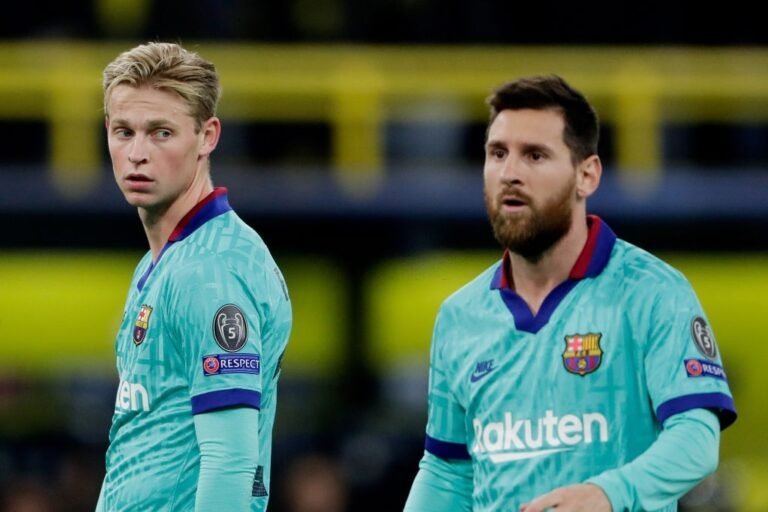 ‘Messi é o melhor que já vi’, diz de Jong