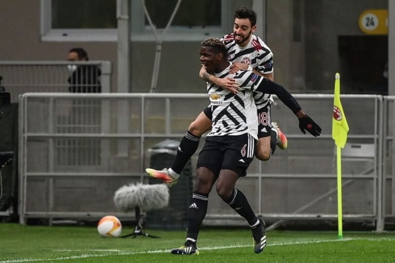 Pogba fala sobre Bruno Fernandes: ‘é dos melhores do mundo’
