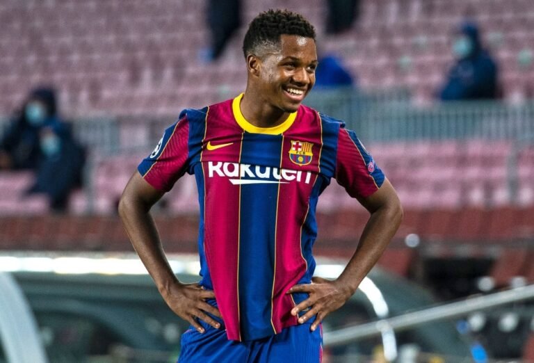 Barcelona deseja renovar contrato com Ansu Fati