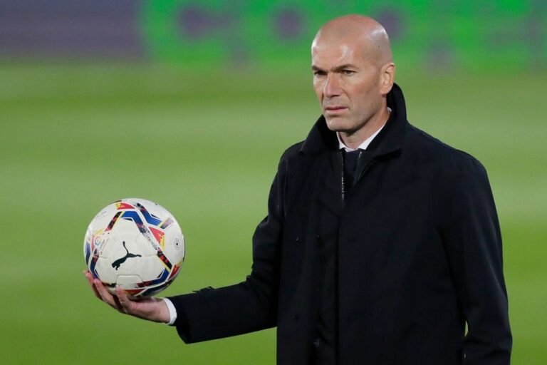 Zidane fala sobre as ameaças da UEFA: ‘É um absurdo pensar que não vamos estar na Champions’