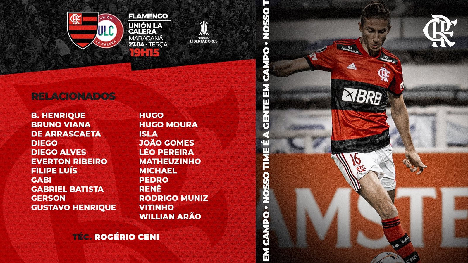 Foto: Divulgação / Flamengo