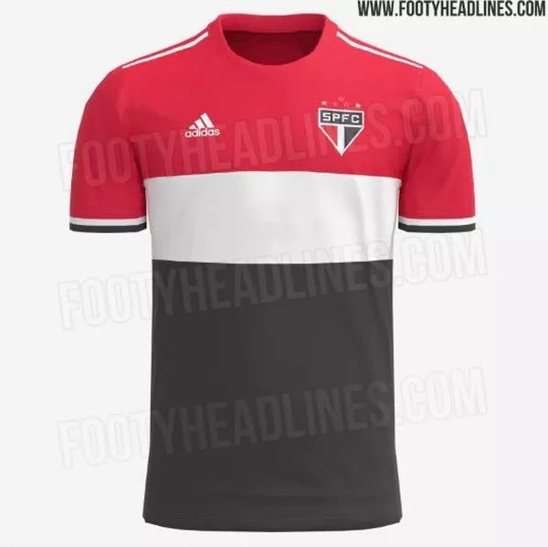 Vaza suposta nova camisa III do São Paulo para temporada 2021/2022
