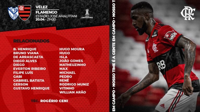Foto: Divulgação/Flamengo