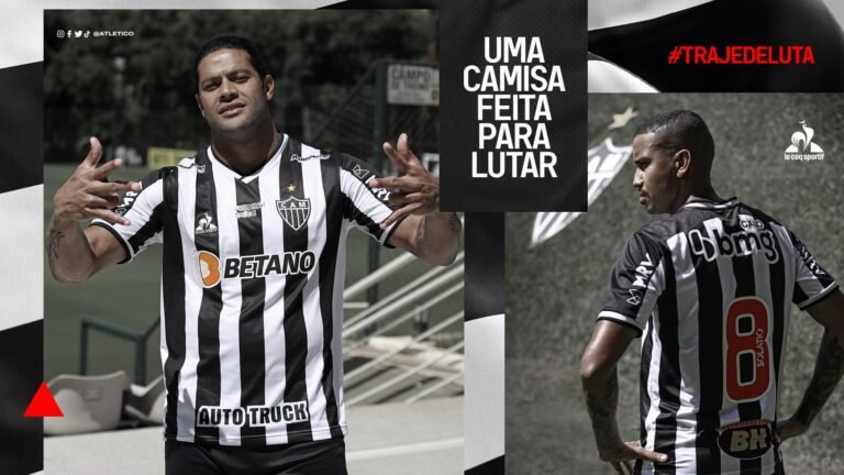 #TrajeDeLuta: Atlético lança uniformes para a temporada 2021