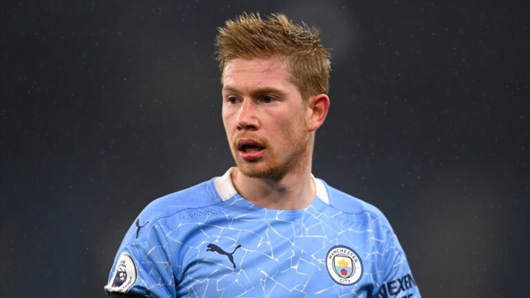 De Bruyne evolui bem da lesão e pode reforçar o Manchester City contra o PSG