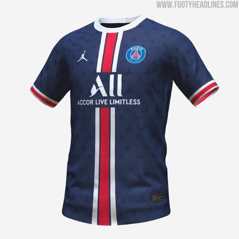 Vazou a nova camisa do PSG para a próxima temporada