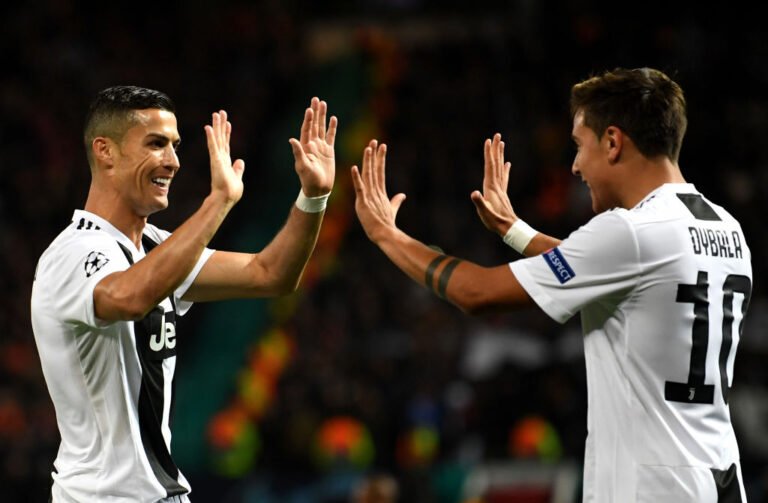 A passagem da Juventus para a Champions League pode ser decisiva para o futuro de CR7 e Dybala