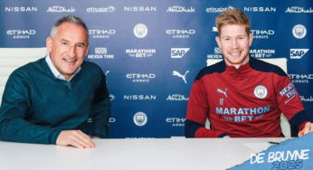 Oficial: Manchester City renova com De Bruyne até 2025