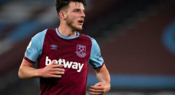 Declan Rice, do West Ham, está no radar do Manchester United, que pode envolver Lingard na negociação