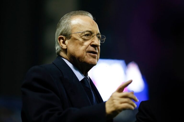 Florentino Pérez: ‘Não vão tirar o Real Madrid, nem o Manchester City, nem ninguém da Champions’