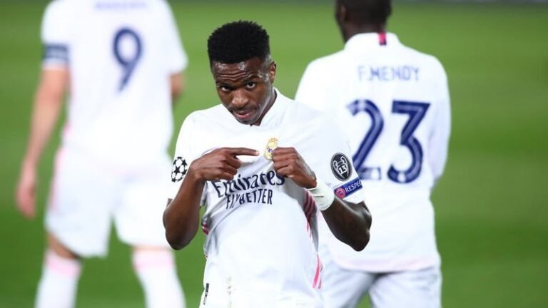 Vinícius Júnior atinge marca histórica no Real Madrid
