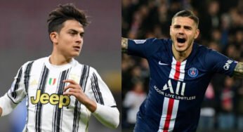 PSG e Juventus preparam troca entre Dybala e Icardi