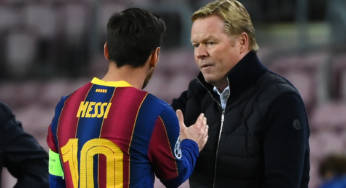 Koeman mostra confiança em renovação de contrato de Messi: “Tem que encerrar a carreira no Barcelona”