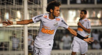 Neymar manda recado para Bruninho, torcedor mirim do Santos