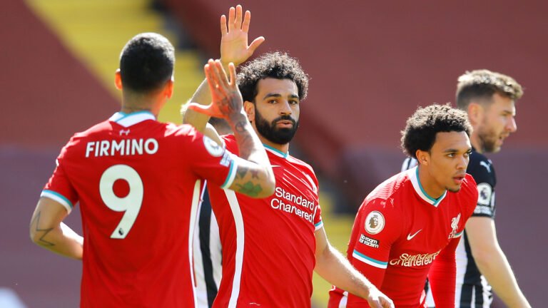 Mohamed Salah bate novo recorde no Liverpool