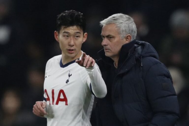 Son se despede de José Mourinho: “Foi um prazer trabalhar com você”