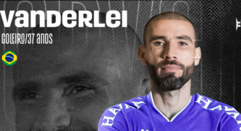 Vanderlei é apresentado oficialmente no Vasco
