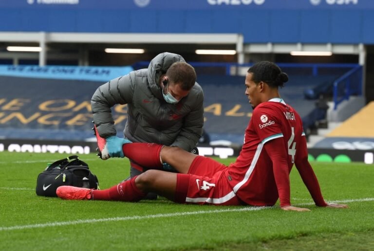 Entenda: o impacto das lesões na temporada do Liverpool