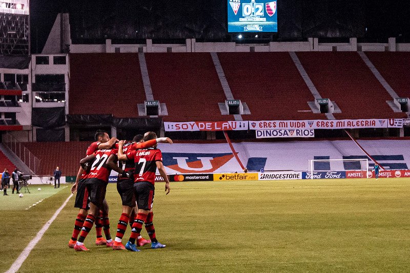 Nesta temporada, Flamengo alcançou o melhor início de campanha na Libertadores