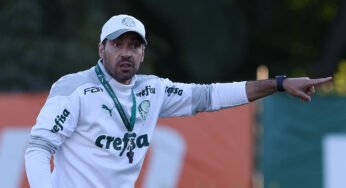 Na véspera de final, Abel Ferreira faz treino tático com titulares