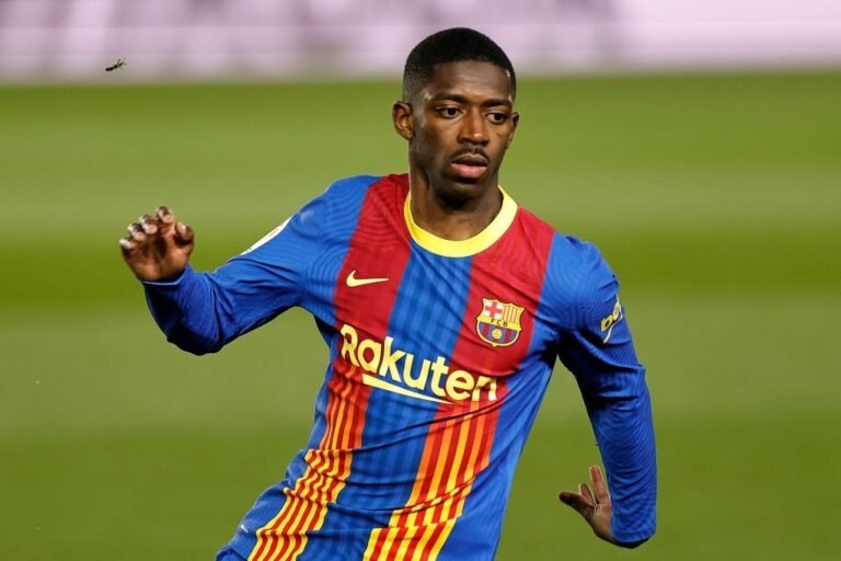 Barcelona inicia contatos para renovar com Ousmane Dembélé