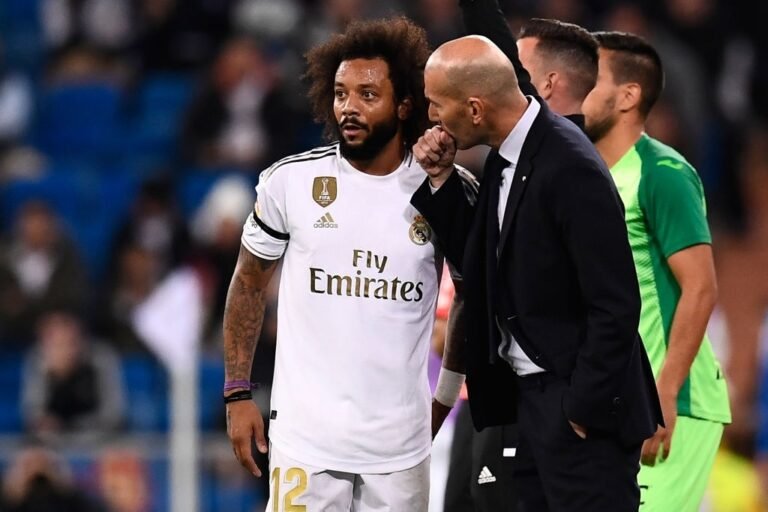 Marcelo é cortado da partida contra o Granada após discussão com Zidane