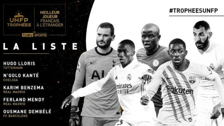 Benzema e Dembélé são indicados ao prêmio de melhor jogador francês no exterior