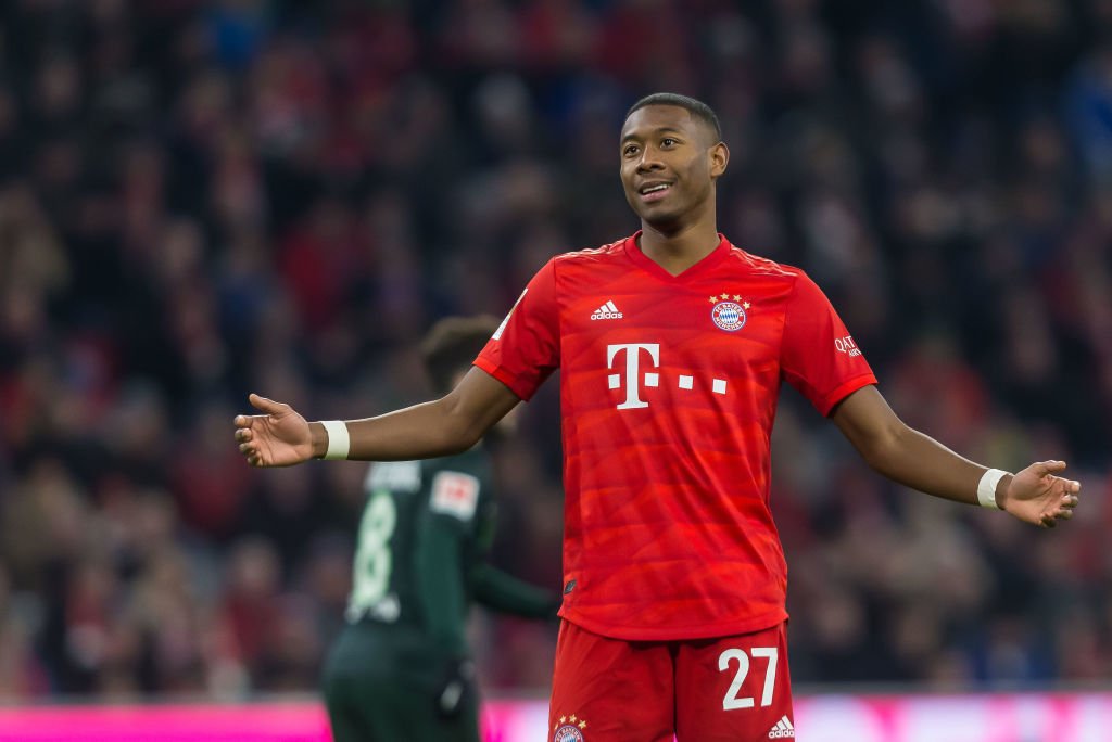 Alaba rejeitou uma oferta do Liverpool para jogar no Real Madrid