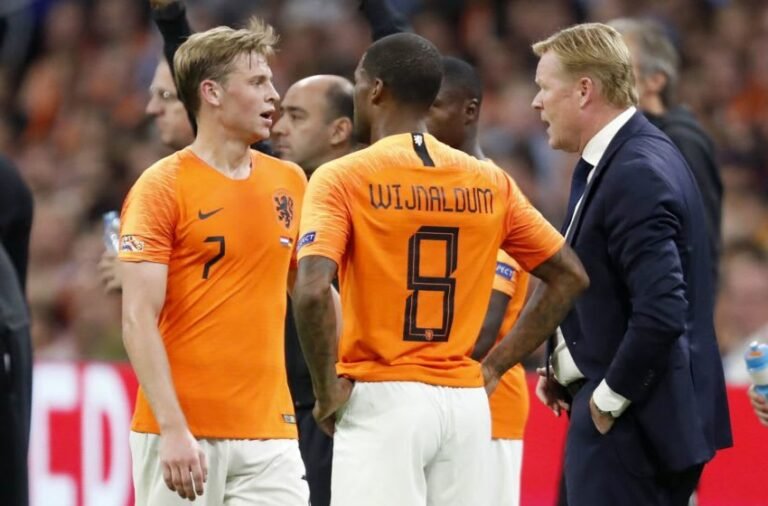 “Espero que Koeman fique”, afirma Frenkie de Jong
