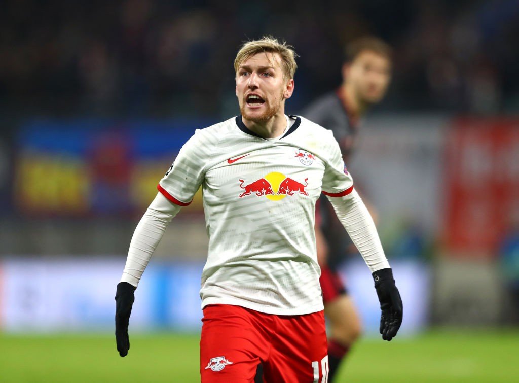 RB Leipzig renova o contrato com Emil Forsberg