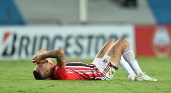 Daniel Alves, Luciano e Eder desfalcam o São Paulo após sofrerem lesão no jogo contra o Racing