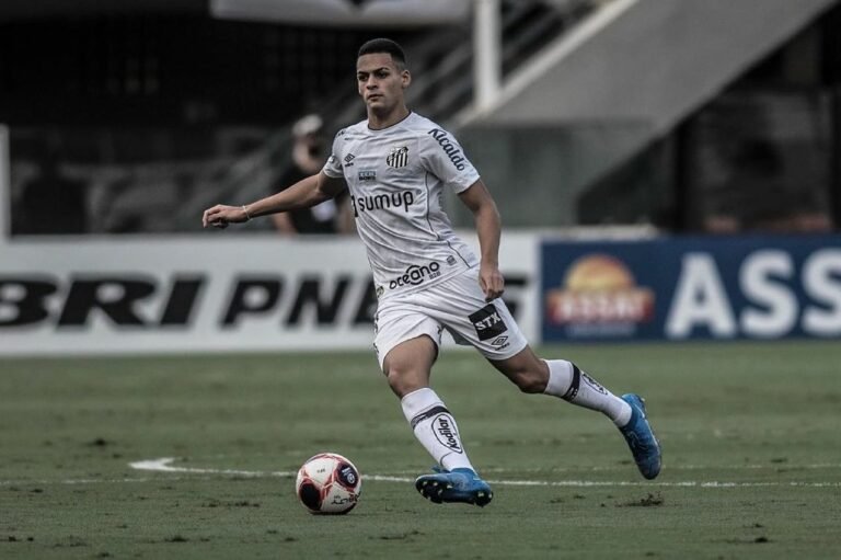 Kaiky Fernandes tem números expressivos pelo Santos na Libertadores; confira