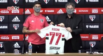 Rigoni é oficialmente apresentado no São Paulo