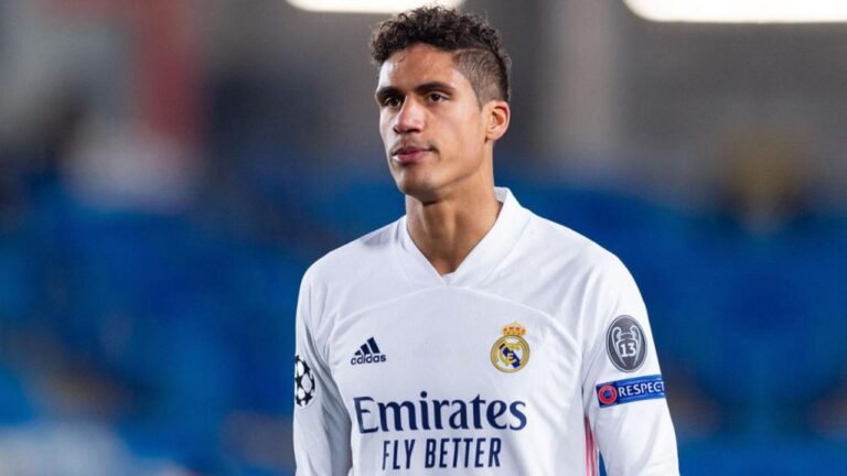 Real Madrid confirma lesão de Varane, que não jogará contra o Chelsea