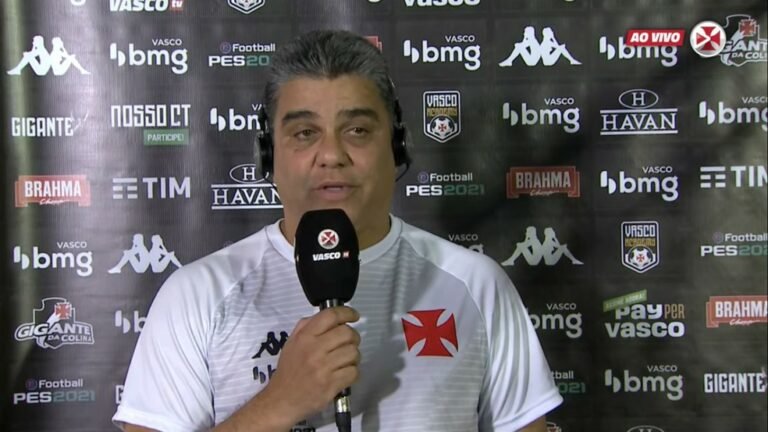 Marcelo Cabo fala sobre gol anulado do Vasco