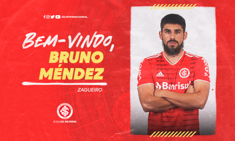 Internacional anuncia a contratação de Bruno Mendez