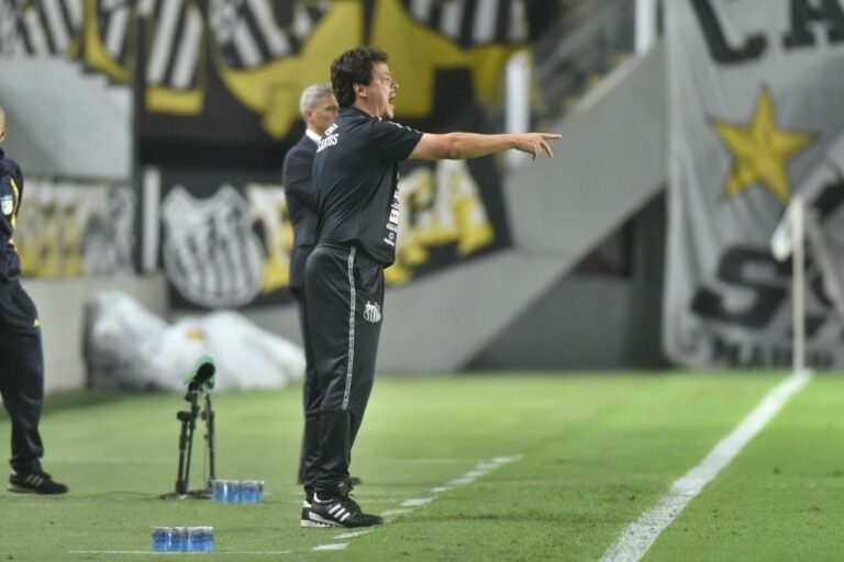 Diniz elogia postura do Santos no clássico: “Craque do jogo foi a vontade”