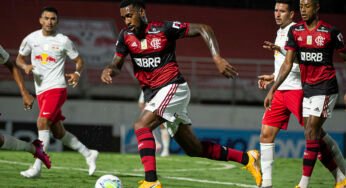 Ainda sem Pedro, Flamengo divulga relacionados para a partida contra o RB Bragantino