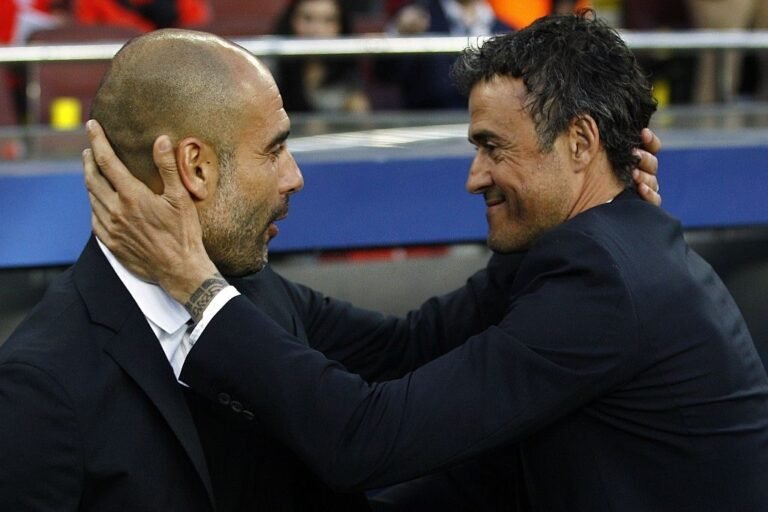 Guardiola sugere nome de Luis Enrique para comandar o Barcelona na próxima temporada