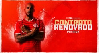 Internacional anuncia a renovação de contrato com o meia Patrick